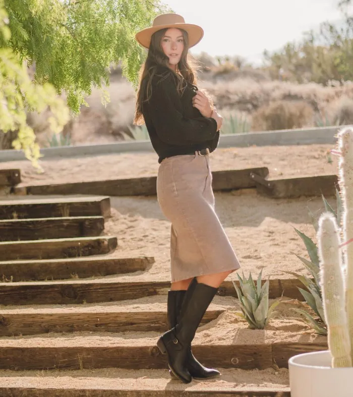 Women Nena Riding Boot Black Baretraps Knee High Boots