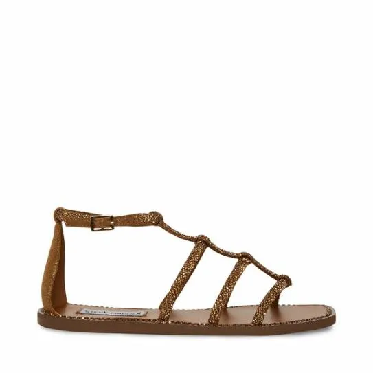Women NEPTUNE BRONZE Bronze Steve Madden Sandals