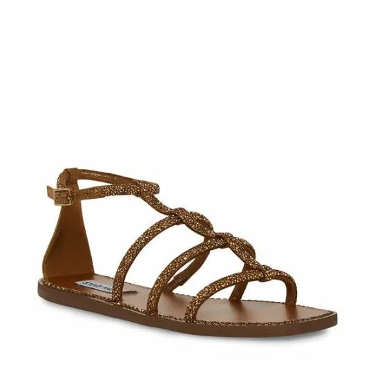 Women NEPTUNE BRONZE Bronze Steve Madden Sandals Women NEPTUNE BRONZE Bronze Steve Madden Sandals