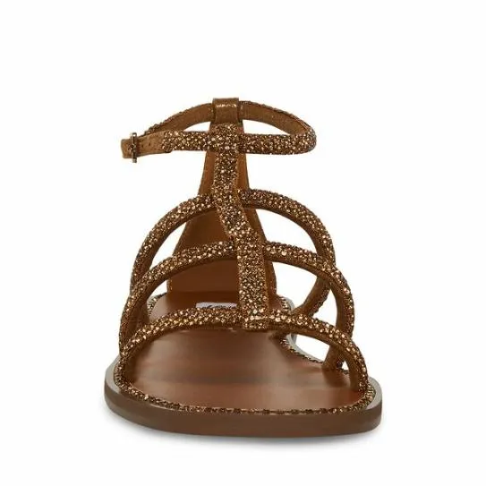 Women NEPTUNE BRONZE Bronze Steve Madden Sandals Women NEPTUNE BRONZE Bronze Steve Madden Sandals