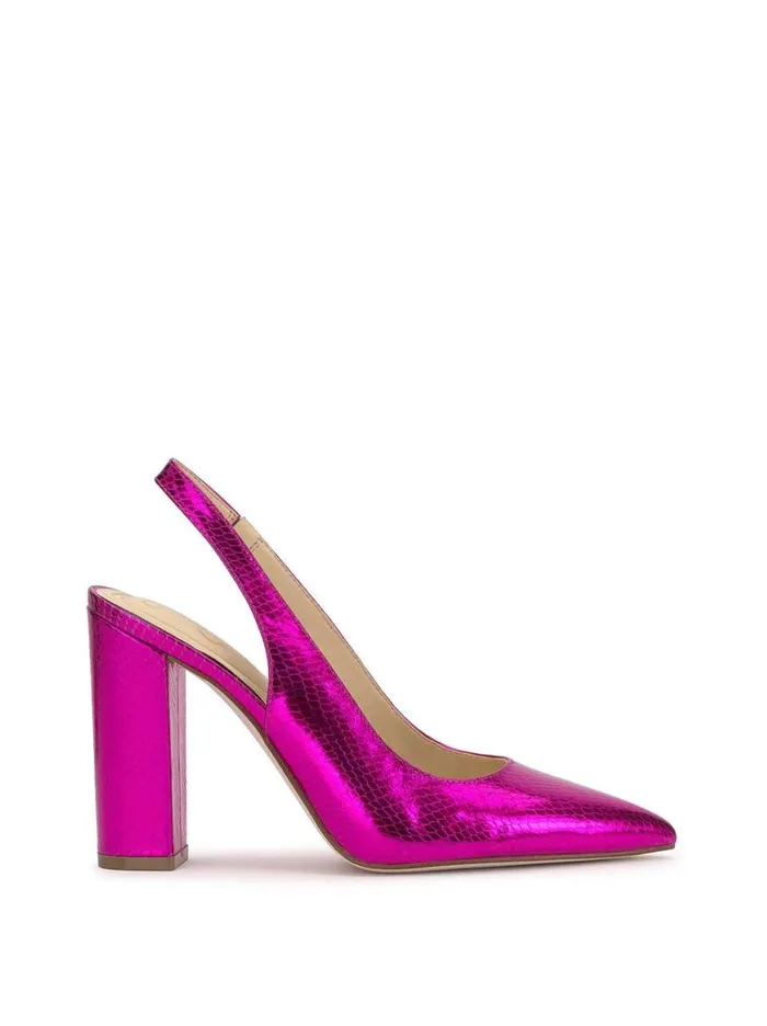 Women Noula Slingback Pointed Toe Pump In Pink Jessica Simpson Pumps