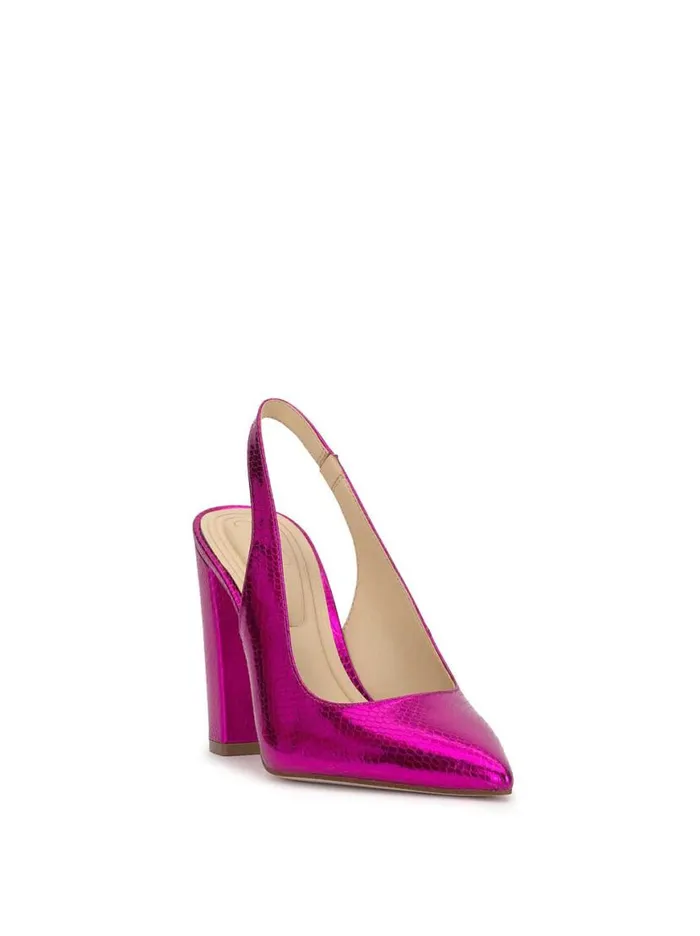 Women Noula Slingback Pointed Toe Pump In Pink Jessica Simpson Pumps