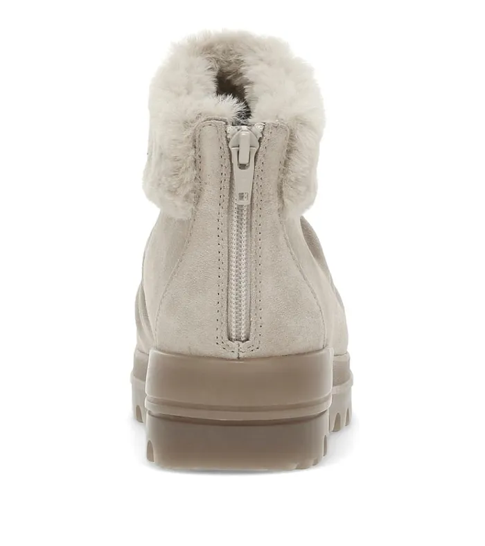 Women Nuri Cold Weather Bootie Taupe Ice Suede Baretraps Booties