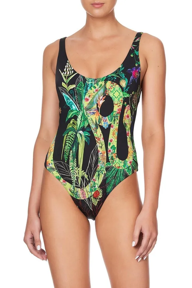 Women One Pieces Camilla Low Scoop One Piece River Cruise