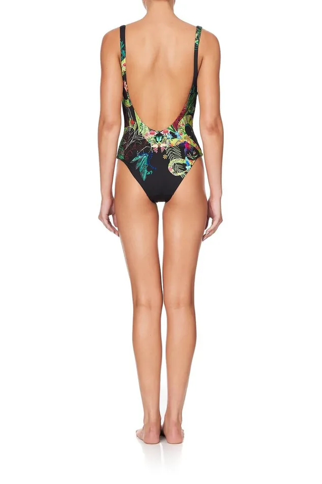 Women One Pieces Camilla Low Scoop One Piece River Cruise