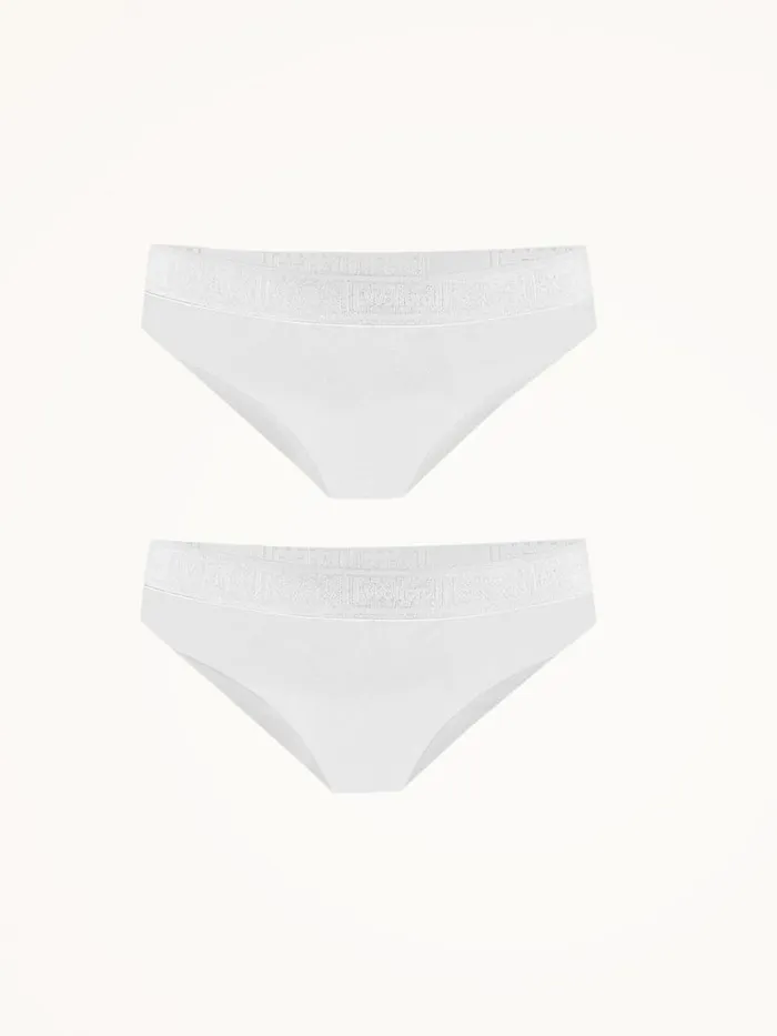 Women Panties Wolford Men039s Pure Brief Set Logo White