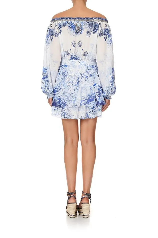 Women Party Dresses Camilla Tiered Mini Dress High Tea