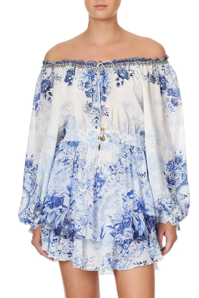 Women Party Dresses Camilla Tiered Mini Dress High Tea