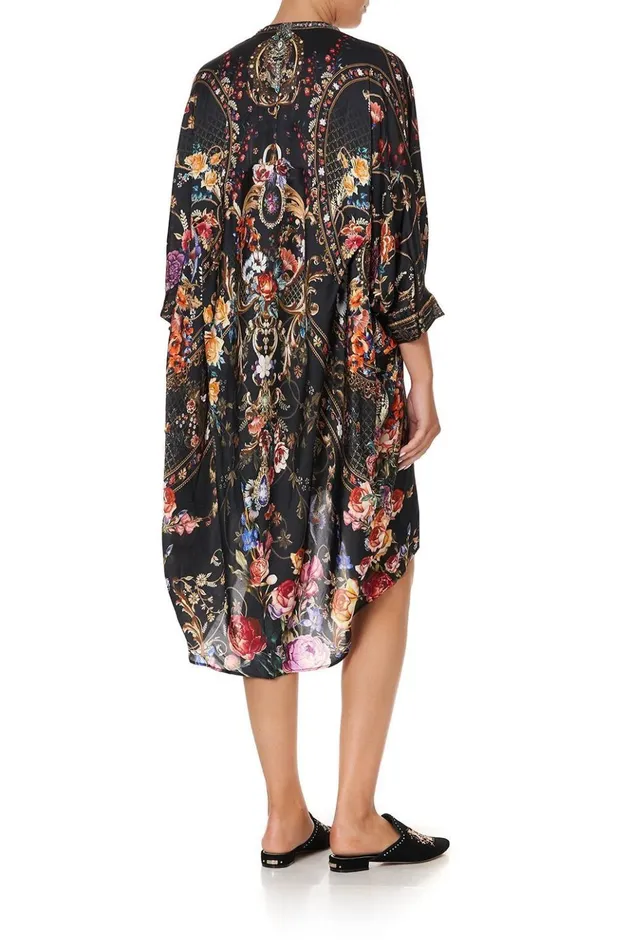 Women Party Dresses Camilla VNeck Dress With Draped Back Blushing Manor