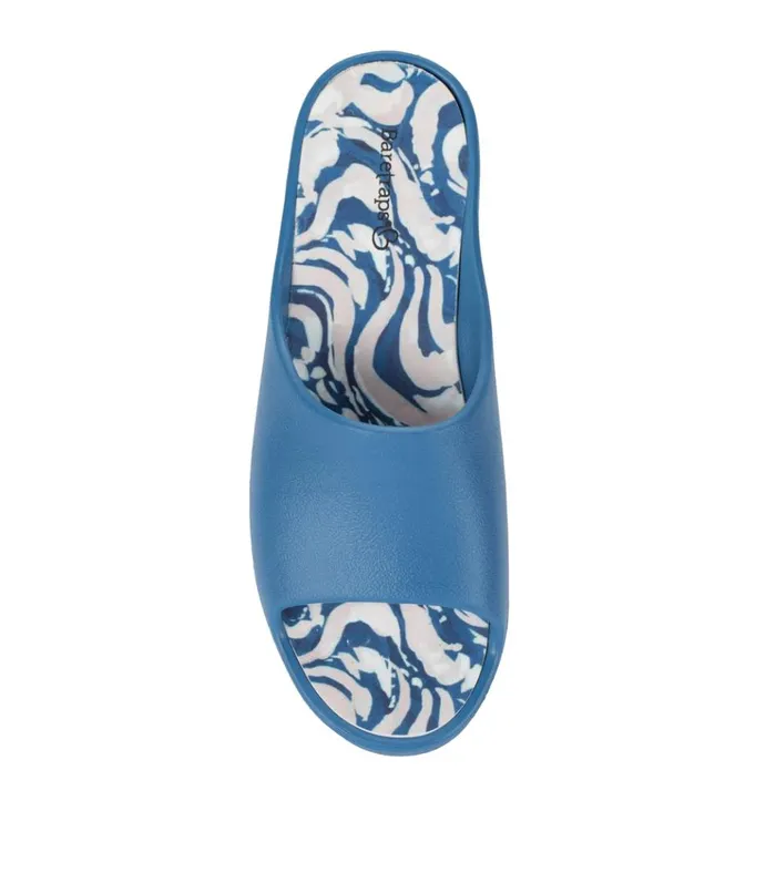 Women Parvati Platform Sandal Atlantic Blue Baretraps Slides and Slip On Sandals