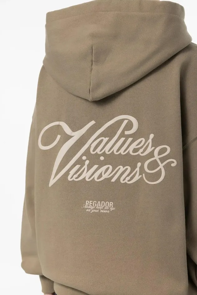 Women Pegador Hoodies Akira Oversized Hoodie Washed Desert Taupe Women Pegador Hoodies Akira Oversized Hoodie Washed Desert Taupe