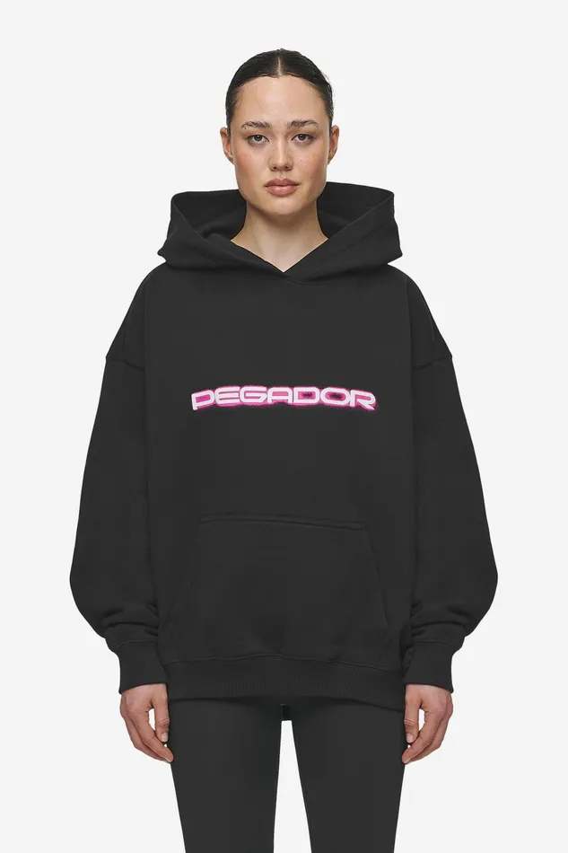 Women Pegador Hoodies Mila Oversized Hoodie Washed Black