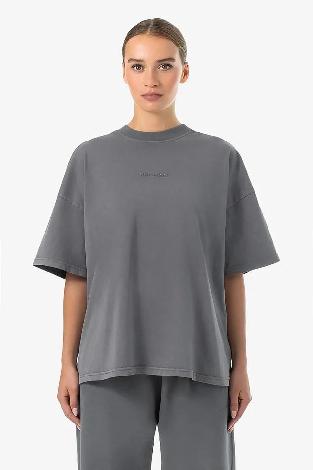 Women Pegador Tees Bracy Heavy Oversized Tee Vintage Grey Grey