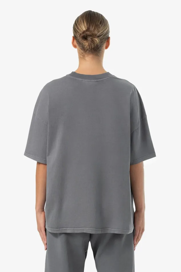 Women Pegador Tees Bracy Heavy Oversized Tee Vintage Grey Grey Women Pegador Tees Bracy Heavy Oversized Tee Vintage Grey Grey