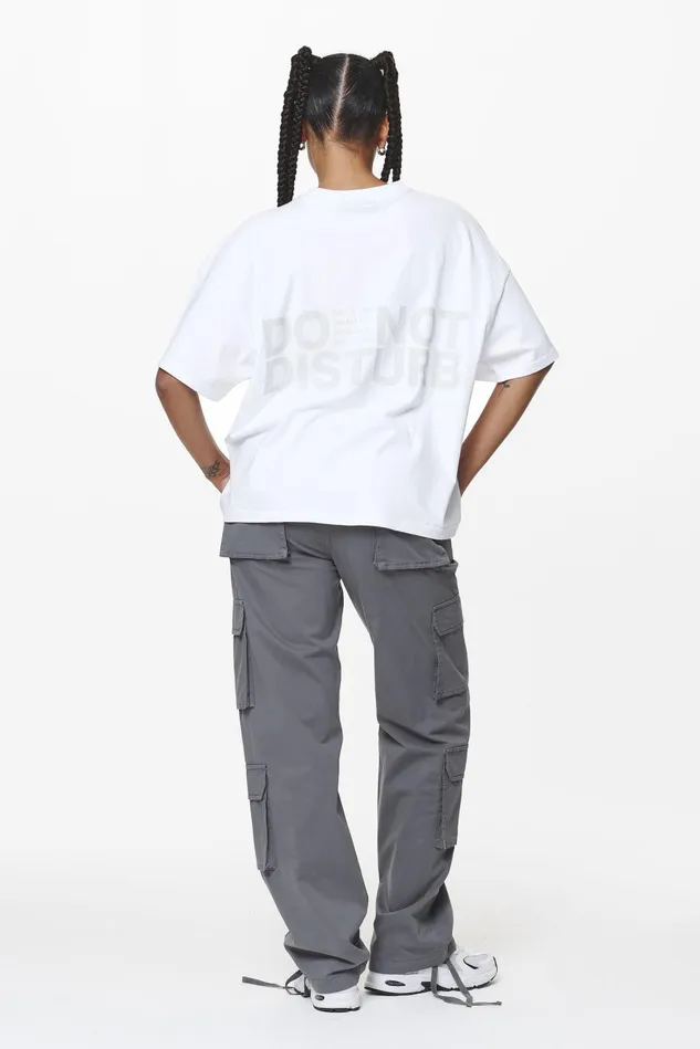 Women Pegador Tees Groven Heavy Oversized Tee White Women Pegador Tees Groven Heavy Oversized Tee White