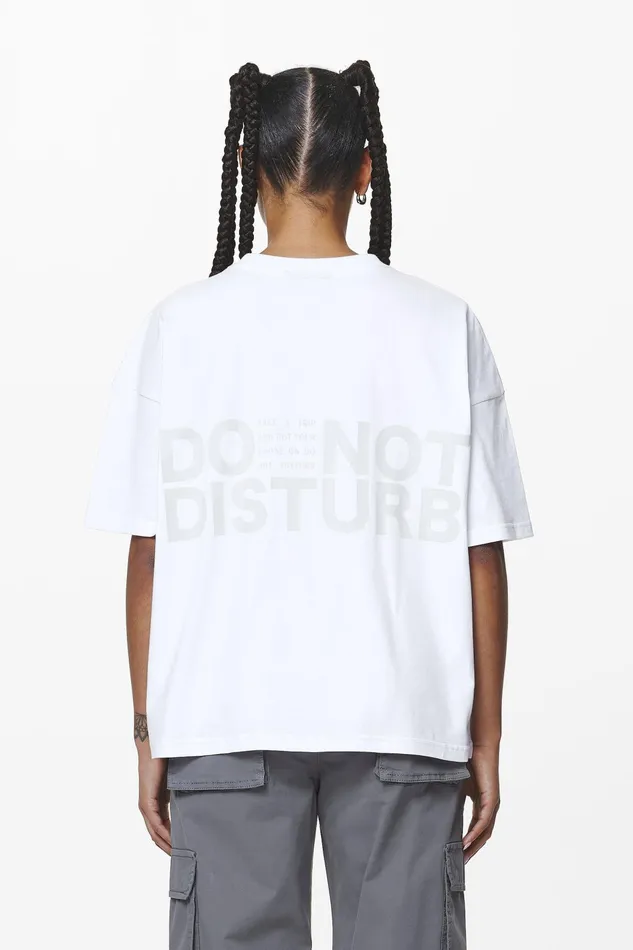 Women Pegador Tees Groven Heavy Oversized Tee White Women Pegador Tees Groven Heavy Oversized Tee White