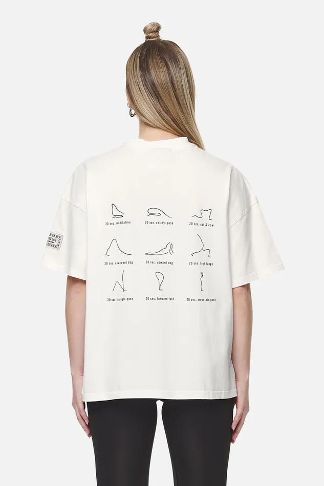 Women Pegador Tees Idalia Heavy Oversized TeeWashed Coconut Milk