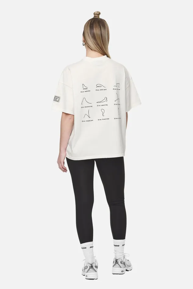 Women Pegador Tees Idalia Heavy Oversized TeeWashed Coconut Milk Women Pegador Tees Idalia Heavy Oversized TeeWashed Coconut Milk