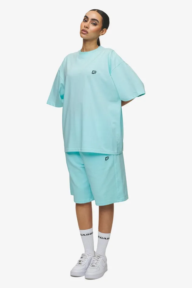 Women Pegador Tees Leono Boxy Tee Washed Sky Blue Sky Blue Gum Women Pegador Tees Leono Boxy Tee Washed Sky Blue Sky Blue Gum