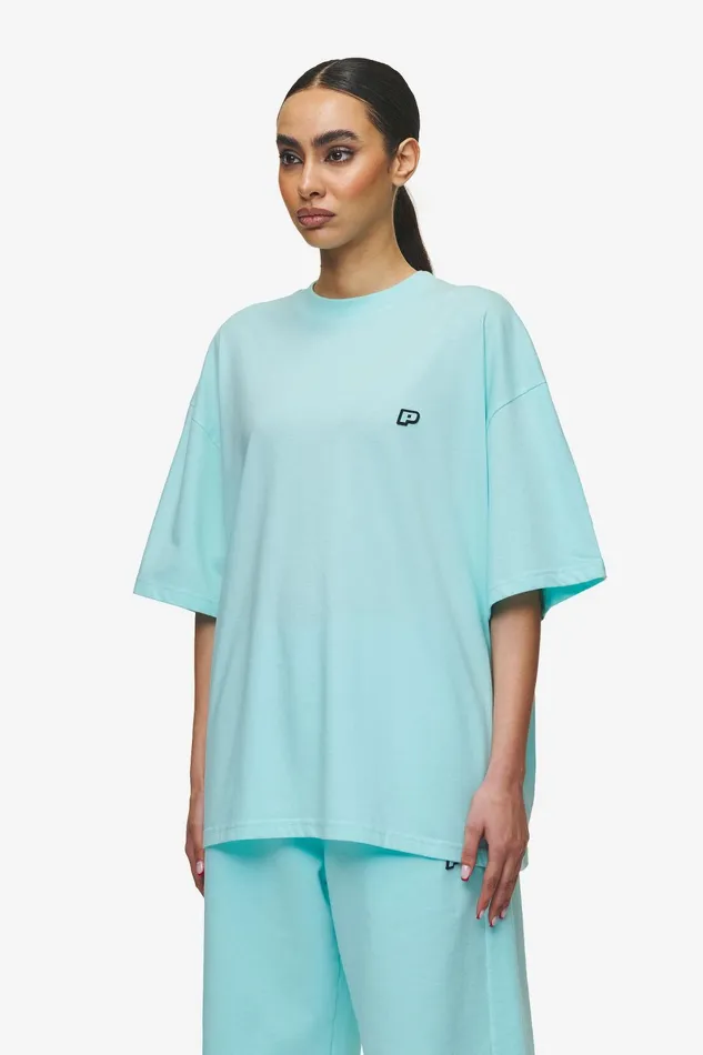 Women Pegador Tees Leono Boxy Tee Washed Sky Blue Sky Blue Gum Women Pegador Tees Leono Boxy Tee Washed Sky Blue Sky Blue Gum