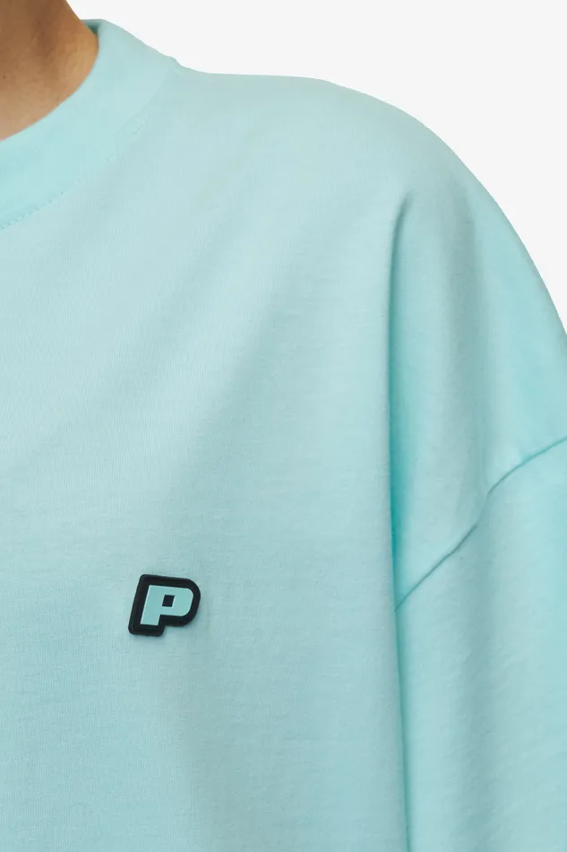 Women Pegador Tees Leono Boxy Tee Washed Sky Blue Sky Blue Gum Women Pegador Tees Leono Boxy Tee Washed Sky Blue Sky Blue Gum