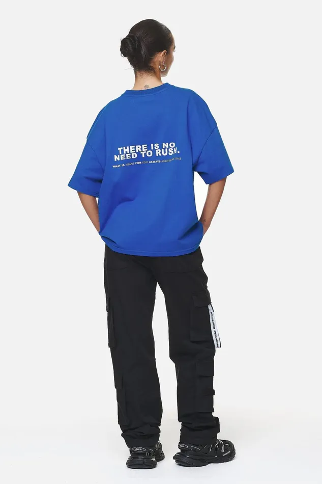 Women Pegador Tees Paluma Heavy Oversized TeeWashed True Blue