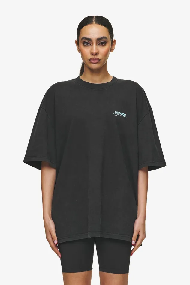 Women Pegador Tees Patino Oversized Tee Vintage Black Women Pegador Tees Patino Oversized Tee Vintage Black