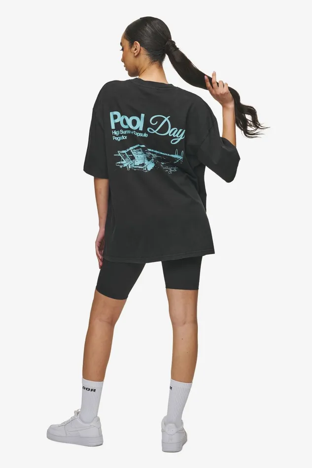 Women Pegador Tees Patino Oversized Tee Vintage Black Women Pegador Tees Patino Oversized Tee Vintage Black