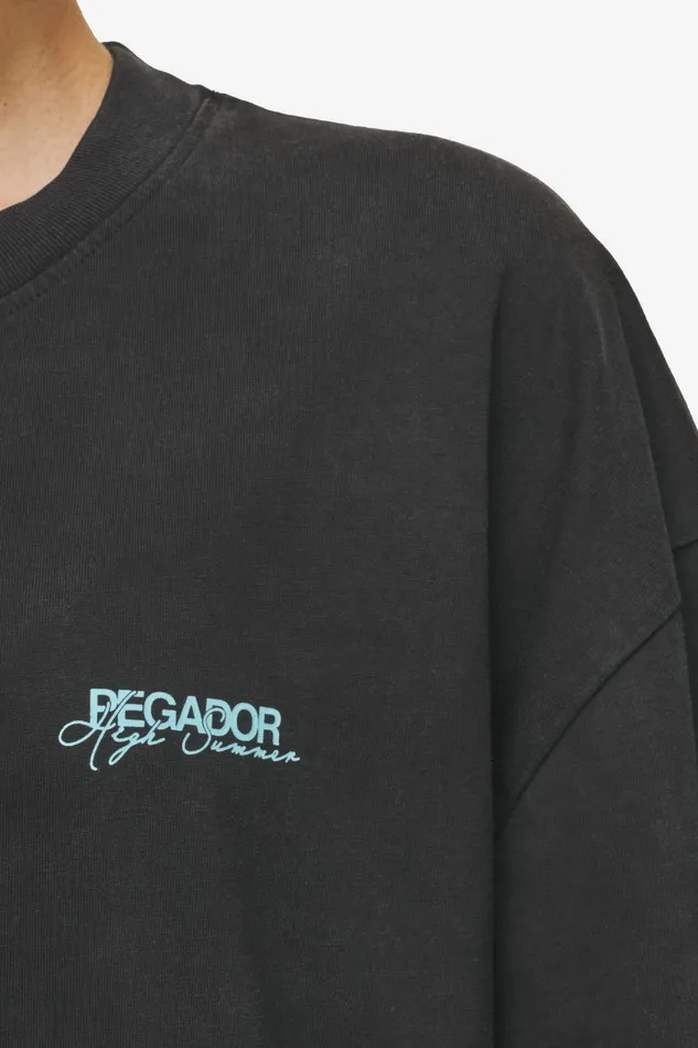 Women Pegador Tees Patino Oversized Tee Vintage Black Women Pegador Tees Patino Oversized Tee Vintage Black