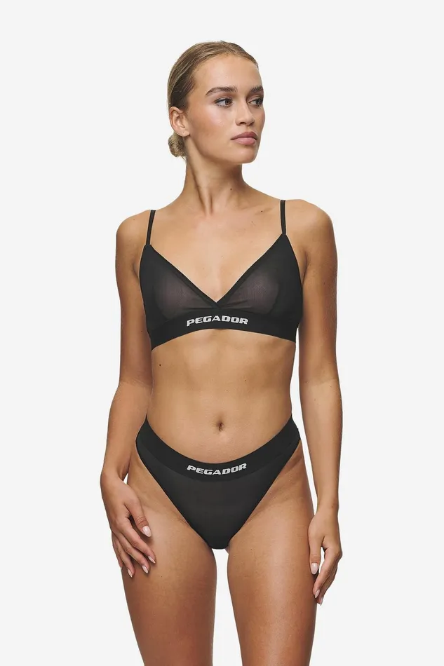 Women Pegador Underwear Katia String Black White Women Pegador Underwear Katia String Black White