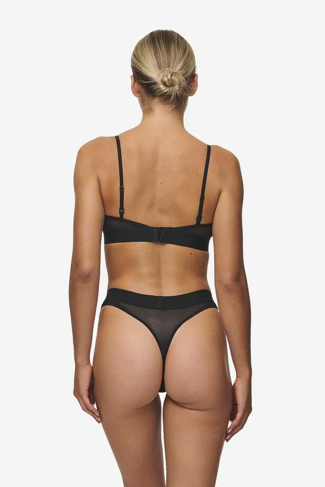 Women Pegador Underwear Katia String Black White Women Pegador Underwear Katia String Black White