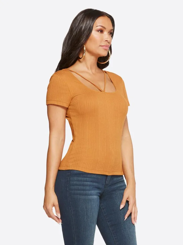 Women Pippa Top In Glazed Ginger Jessica Simpson Tops and Tees