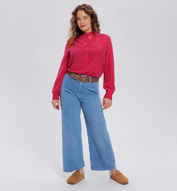 Women Plain Pure Silk Shirt 8211 Pink Promod Shirts And Tunics Women Plain Pure Silk Shirt 8211 Pink Promod Shirts And Tunics
