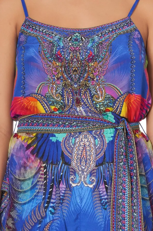 Women Playsuits and Jumpsuits Camilla Layered Playsuit Psychedelica
