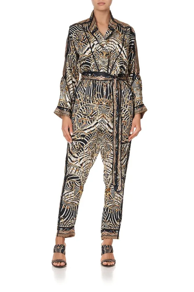 Women Playsuits and Jumpsuits Camilla Zip Front Panel Jumpsuit Night Waiting For Day