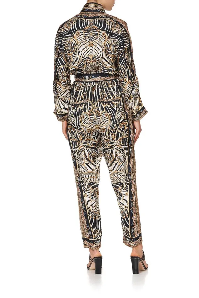 Women Playsuits and Jumpsuits Camilla Zip Front Panel Jumpsuit Night Waiting For Day