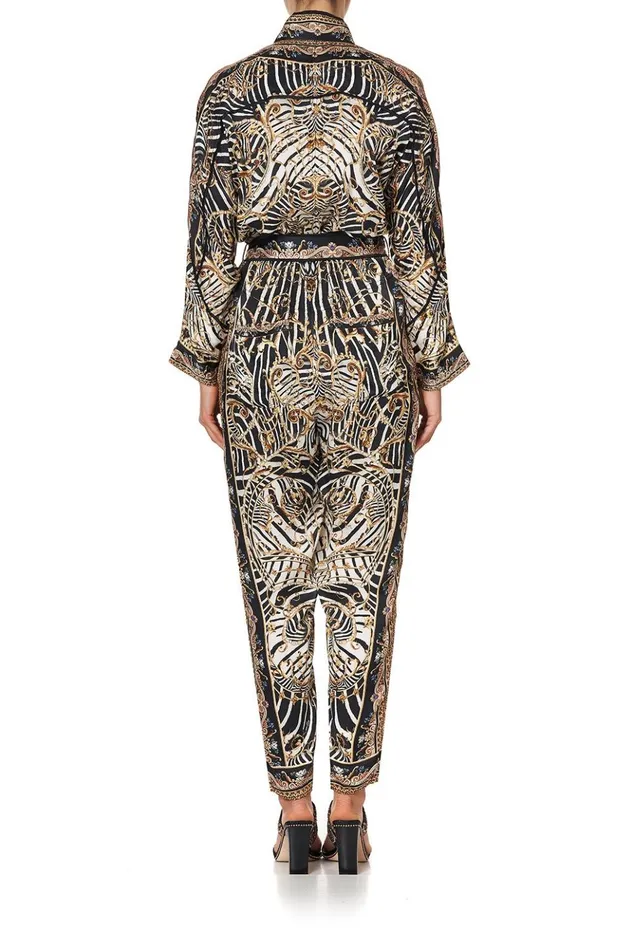 Women Playsuits and Jumpsuits Camilla Zip Front Panel Jumpsuit Night Waiting For Day
