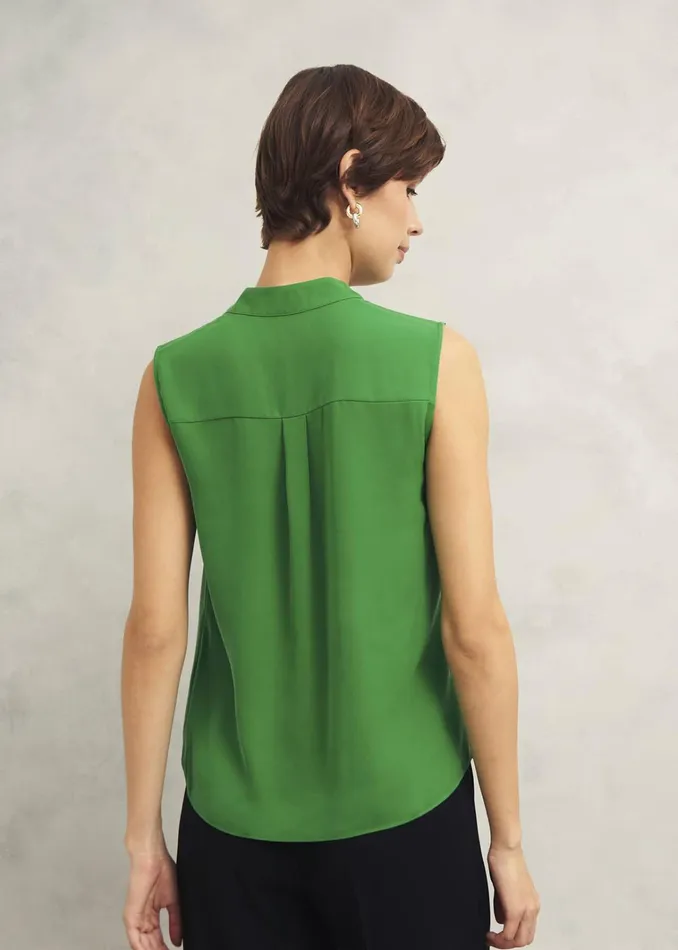 Women Poppy Blouse Lush Green Hobbs Tops