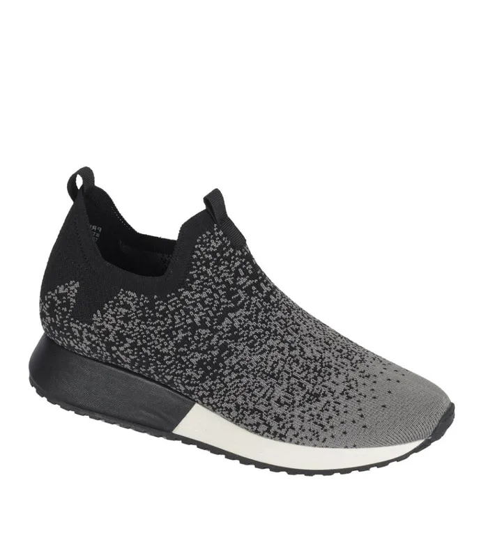 Women Pringer Slip On Sneaker Dark Greyblack Baretraps Sneakers