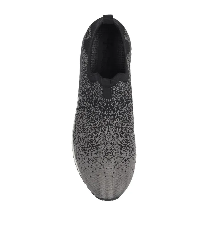 Women Pringer Slip On Sneaker Dark Greyblack Baretraps Sneakers