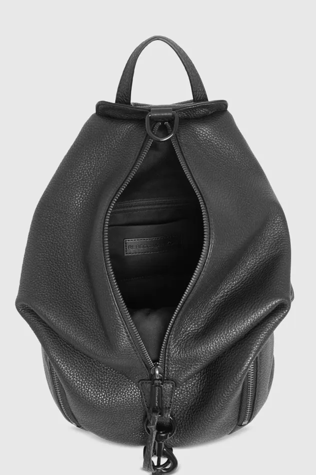 Women Rebecca Minkoff Backpacks Julian Backpack Blackblack Shellac Women Rebecca Minkoff Backpacks Julian Backpack Blackblack Shellac