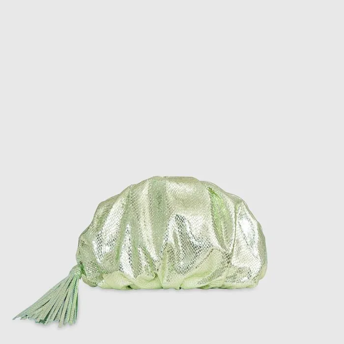 Women Rebecca Minkoff Clutches Ruched Clutch Mintantique Brass Women Rebecca Minkoff Clutches Ruched Clutch Mintantique Brass