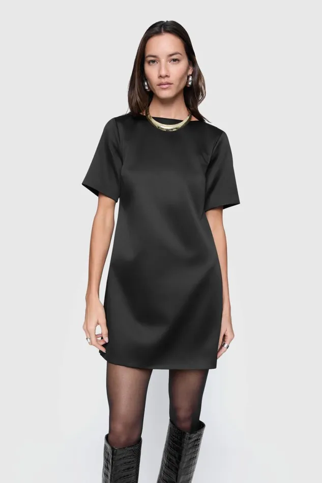 Women Rebecca Minkoff Dresses Iggy TShirt Dress True Black