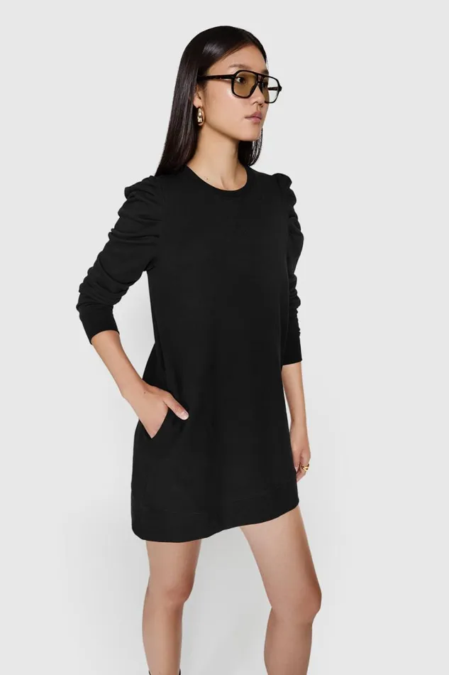 Women Rebecca Minkoff Dresses Janine Dress True Black Women Rebecca Minkoff Dresses Janine Dress True Black
