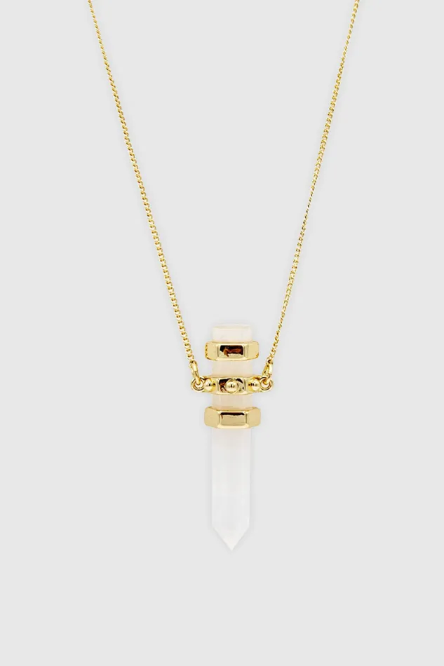 Women Rebecca Minkoff Jewelry Quartz Pendant Necklace Women Rebecca Minkoff Jewelry Quartz Pendant Necklace