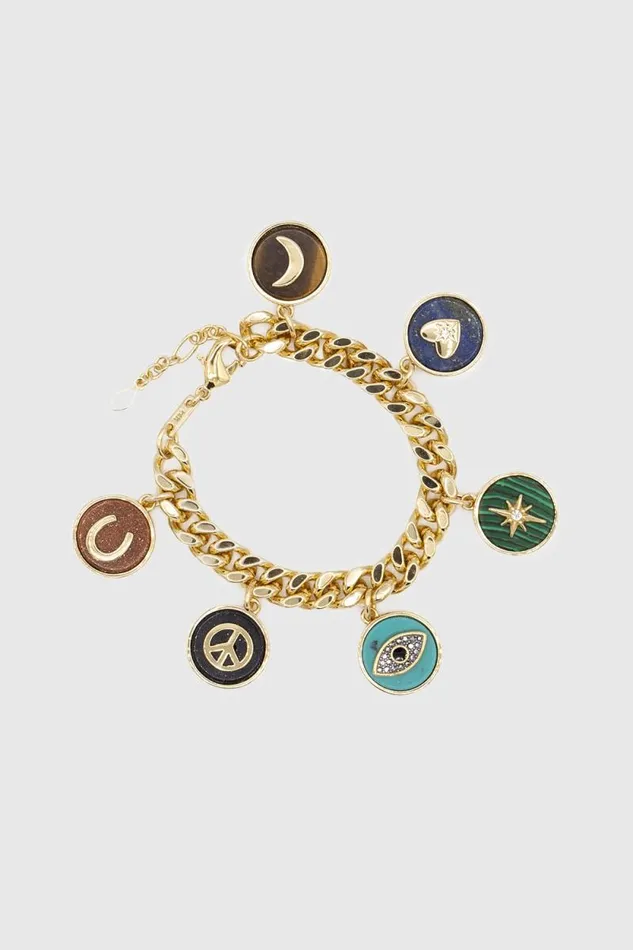Women Rebecca Minkoff Jewelry Semi Charm Bracelet