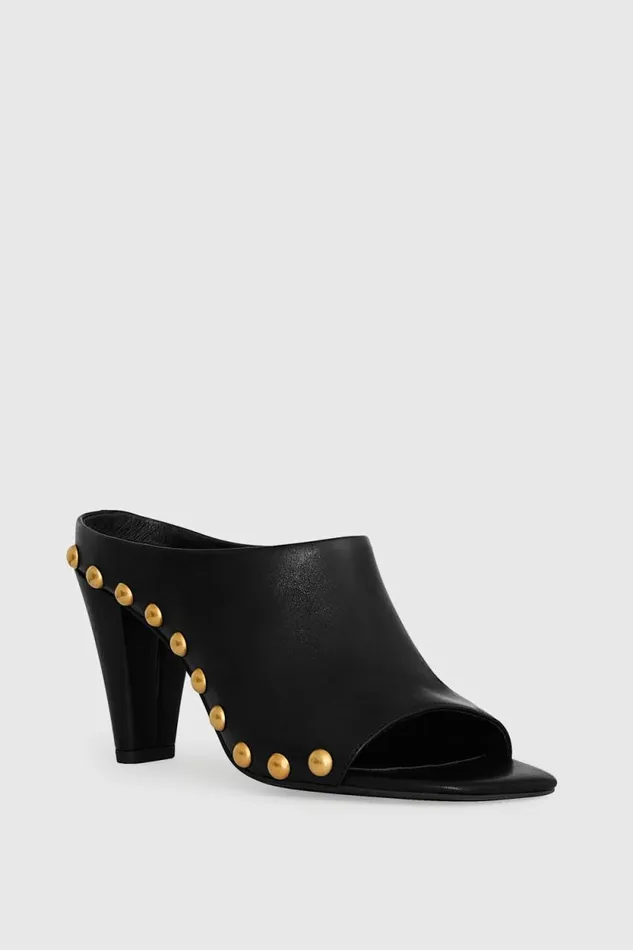 Women Rebecca Minkoff Shoes Milan Stud Mule Black Women Rebecca Minkoff Shoes Milan Stud Mule Black