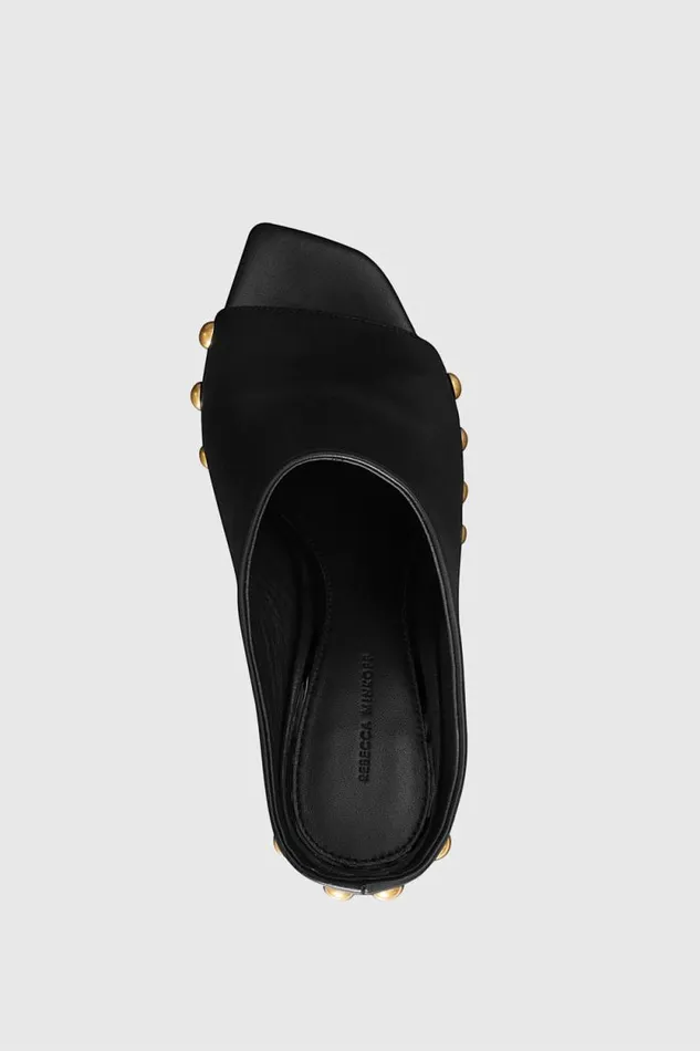 Women Rebecca Minkoff Shoes Milan Stud Mule Black Women Rebecca Minkoff Shoes Milan Stud Mule Black