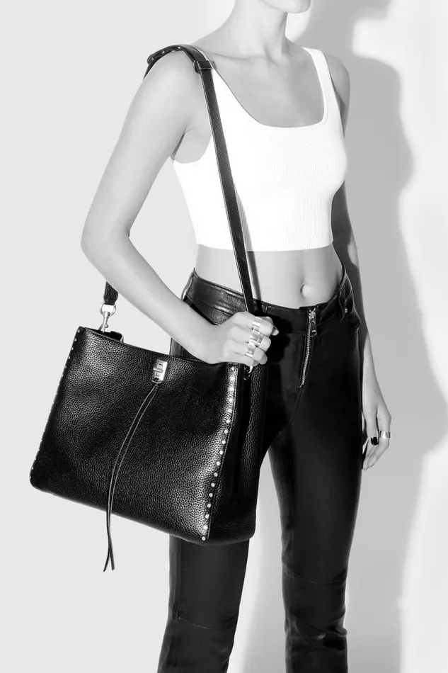 Women Rebecca Minkoff Shoulder Bags Darren Large Shoulder Bag Honey Women Rebecca Minkoff Shoulder Bags Darren Large Shoulder Bag Honey