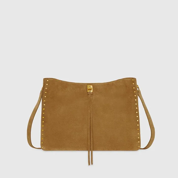Women Rebecca Minkoff Shoulder Bags Darren Large Shoulder Bag Honey Women Rebecca Minkoff Shoulder Bags Darren Large Shoulder Bag Honey